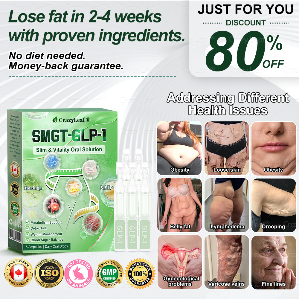 🎉 𝐂𝒓𝓪𝙯𝙮𝐋𝑒𝑎𝐟® has a surprise upgrade! You've unlocked an amazing offer, but now you can get 50% OFF your next purchase — for the next 2 minutes only! ⏳ Hurry, don't miss out on this exclusive deal for 𝐂𝒓𝓪𝙯𝙮𝐋𝑒𝑎𝐟® SMGT-GLP-1!