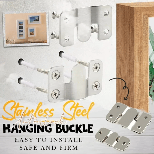(🔥Last Day Promotion - 50% off)Stainless Steel Interlock Hanging Buckle