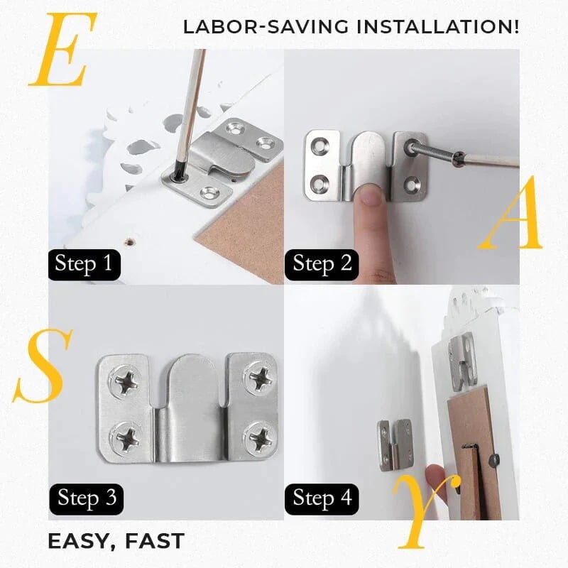 (🔥Last Day Promotion - 50% off)Stainless Steel Interlock Hanging Buckle